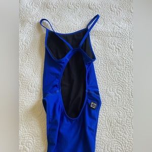 blue swimsuit from Jolyn